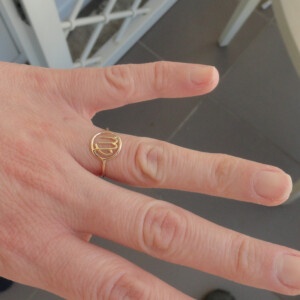 anello in oro personalizzato