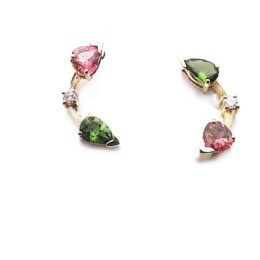 orecchini per ragazza in oro a lobo