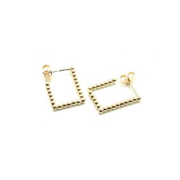 orecchi a cerchio con palline