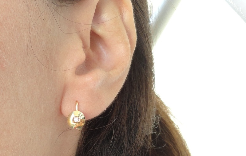 orecchini oro giallo piccoli
