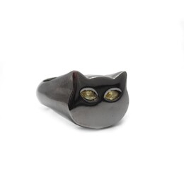 anello gatto nero