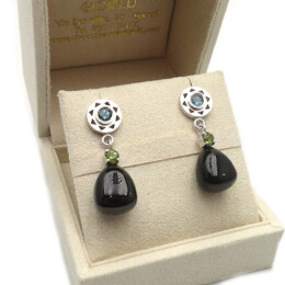 orecchini per donna con attacco a lobo